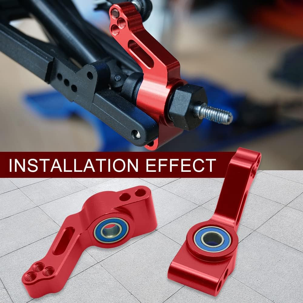 OGRC Caster Block Steering Blocks, Stub Axle Carriers for 1/10 Slash 2WD