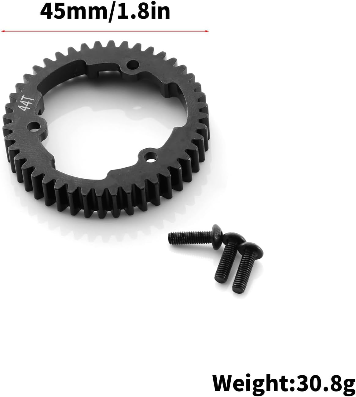 Steel 44T Spur Gear Main Gear #6438 RC Upgraded Parts for TRAXXAS Maxx Slash RC Car
