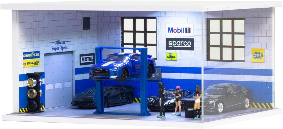 1/64 Scale Cars Display Case for Model Car Display and Storage