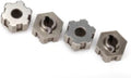 8568 Steel Wheel Hex Hubs, Gray